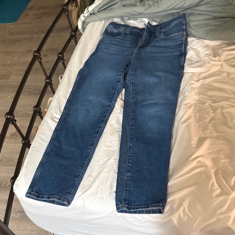 Madewell stovepipe size 29 Blue Denim Jeans straight leg